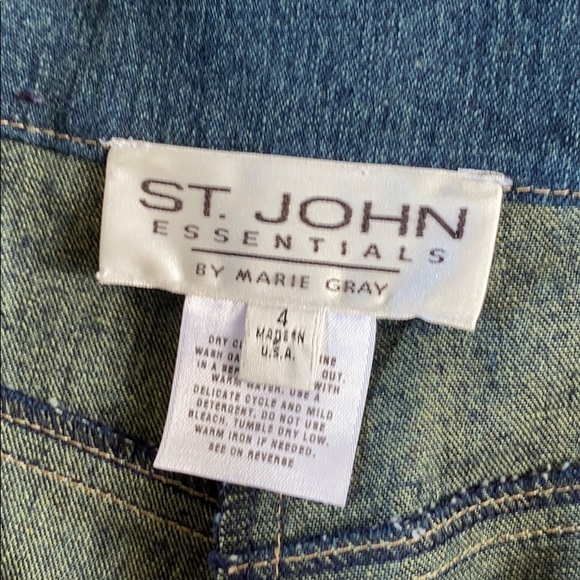 St. John Collection high waisted Jeans - Picture 5 of 7